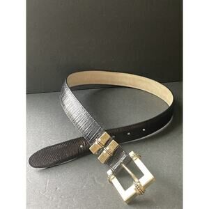 Nadim | Accessories | Nadim Vintage Black Leather Belt With  display picture 3